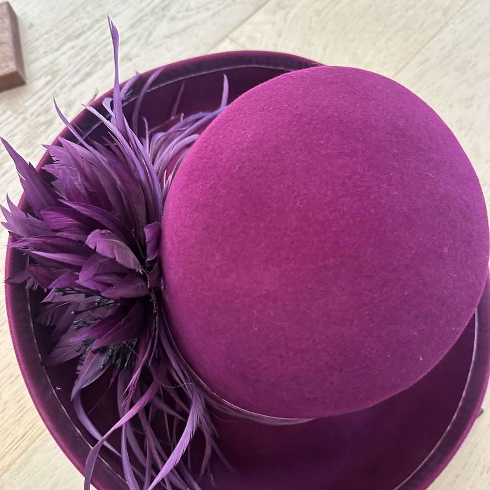 Elegant Purple Women's Hat